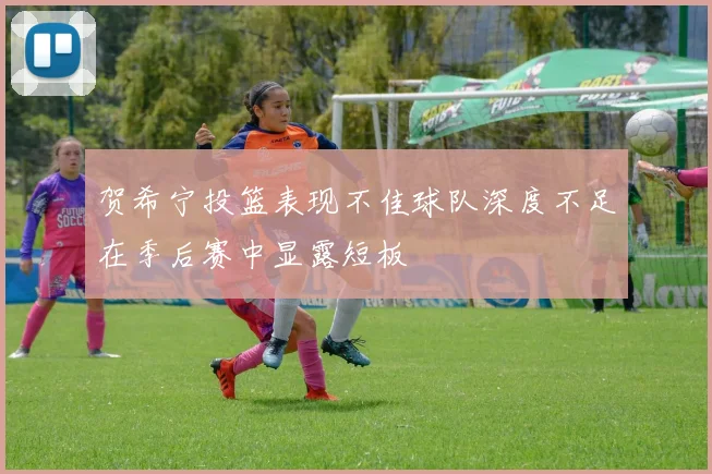 贺希宁投篮表现不佳球队深度不足在季后赛中显露短板